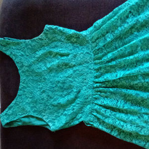 Lovely as Lychee Dress in Emerald in L Modcloth